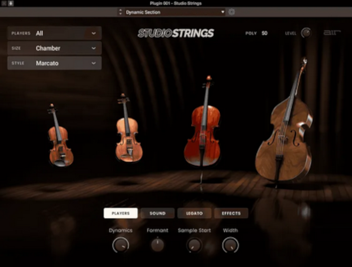 AIR Studio Strings Virtual Instrument Plug-in