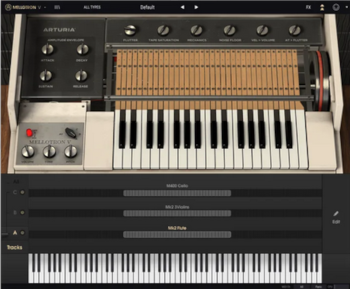 Arturia Mellotron V Software Instrument