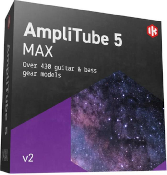 IK Multimedia AmpliTube 5 MAX v2 Software Suite