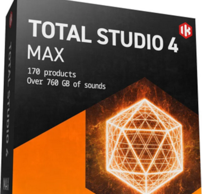 IK Multimedia Total Studio 4 MAX Instruments and Effects Bundle