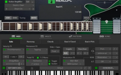 MusicLab RealLPC Electric Guitar