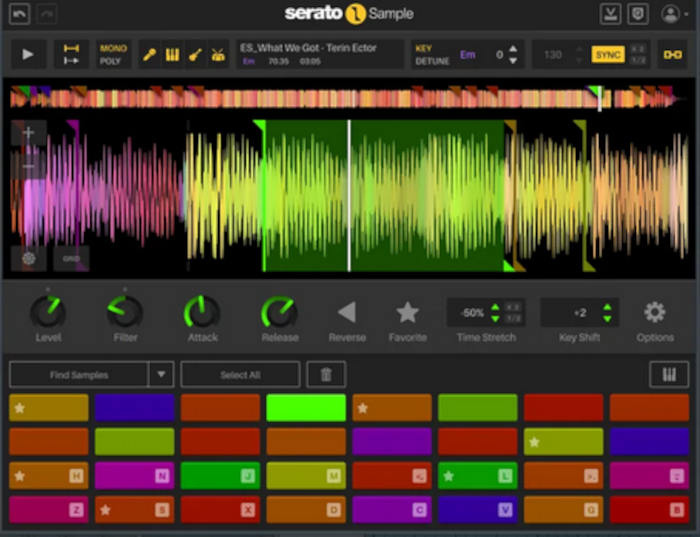 Serato Sample 2.0 Plug-in with Stem Separation