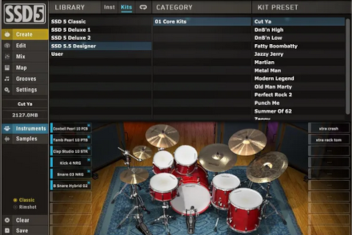 Steven Slate Drums SSD5 Virtual Drum Instrument