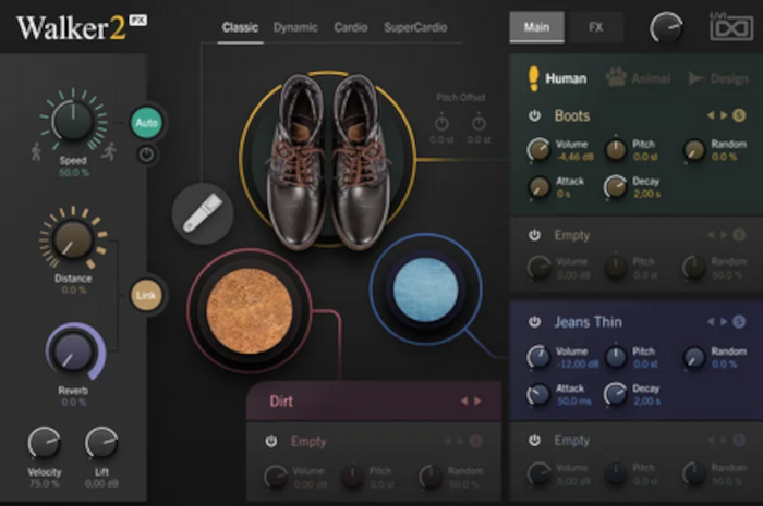 UVI Walker 2 Footstep Foley Designer Plug-in